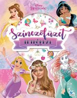 Könyv borító - Színezőfüzet tetkókkal – Disney Hercegnők